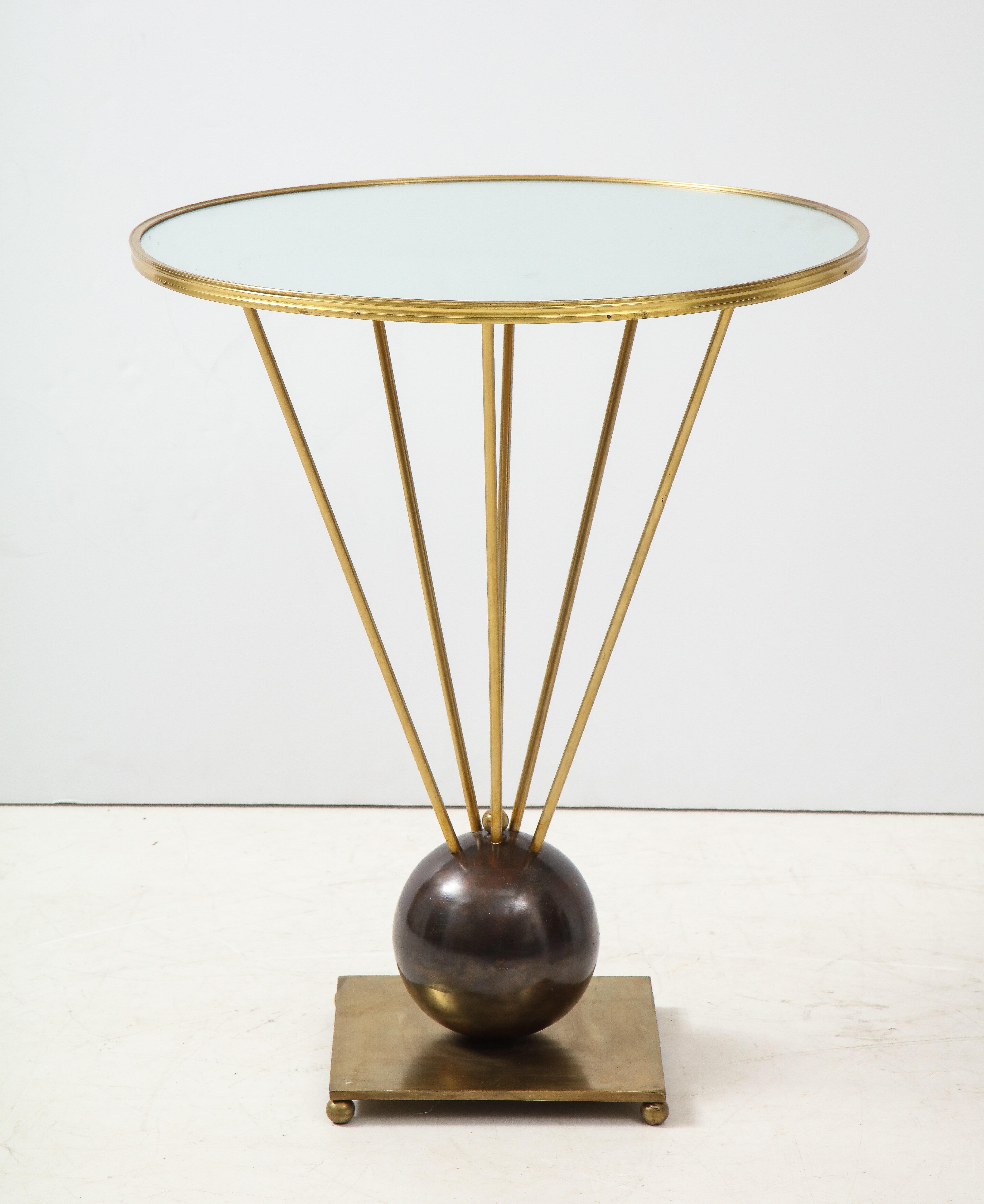 20th Century Guéridon Side Table Attributed to John Vesey
