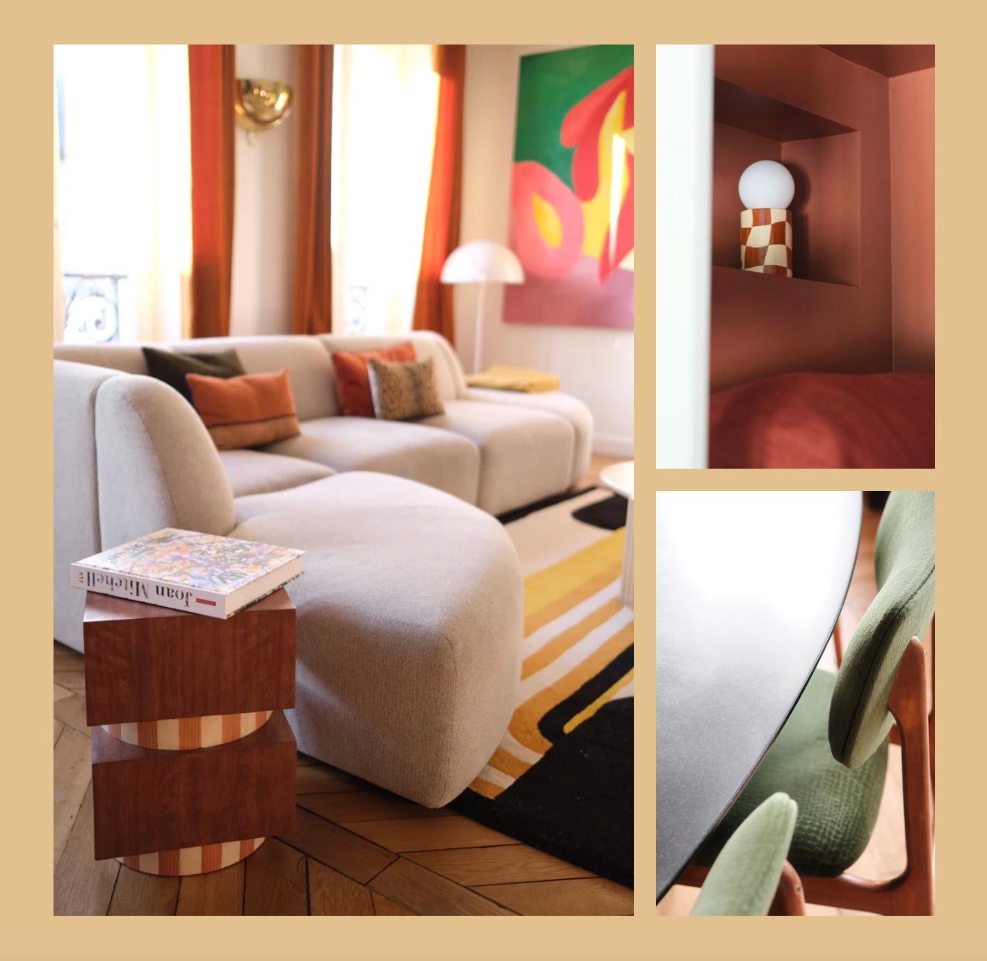 Français Gueridon Side Table by Ome Editions x Hermine Torikian en vente