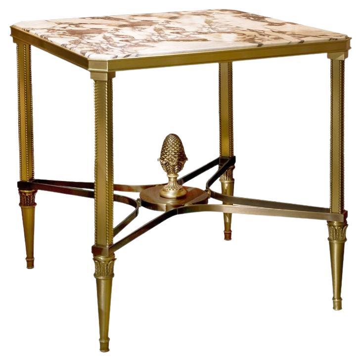 Gueridon Square Side Table For Sale