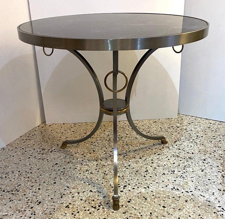 Gueridon Table Attributed to Maison Jansen In Good Condition In West Palm Beach, FL