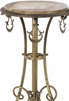 Tavolino Gueridon in stile Luigi XVI