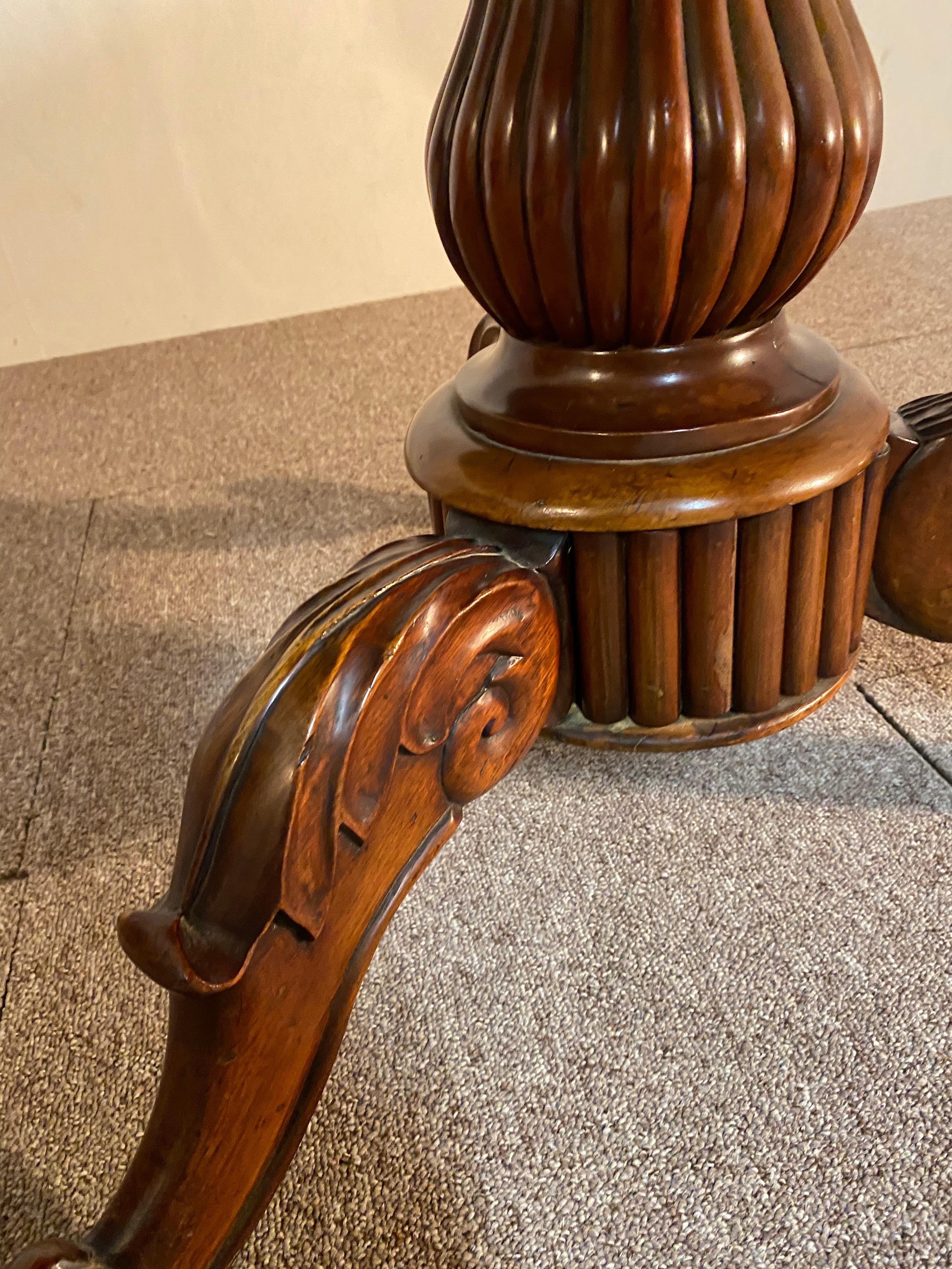 Gueridon Table, Mahogany, French, 19th Century For Sale 4