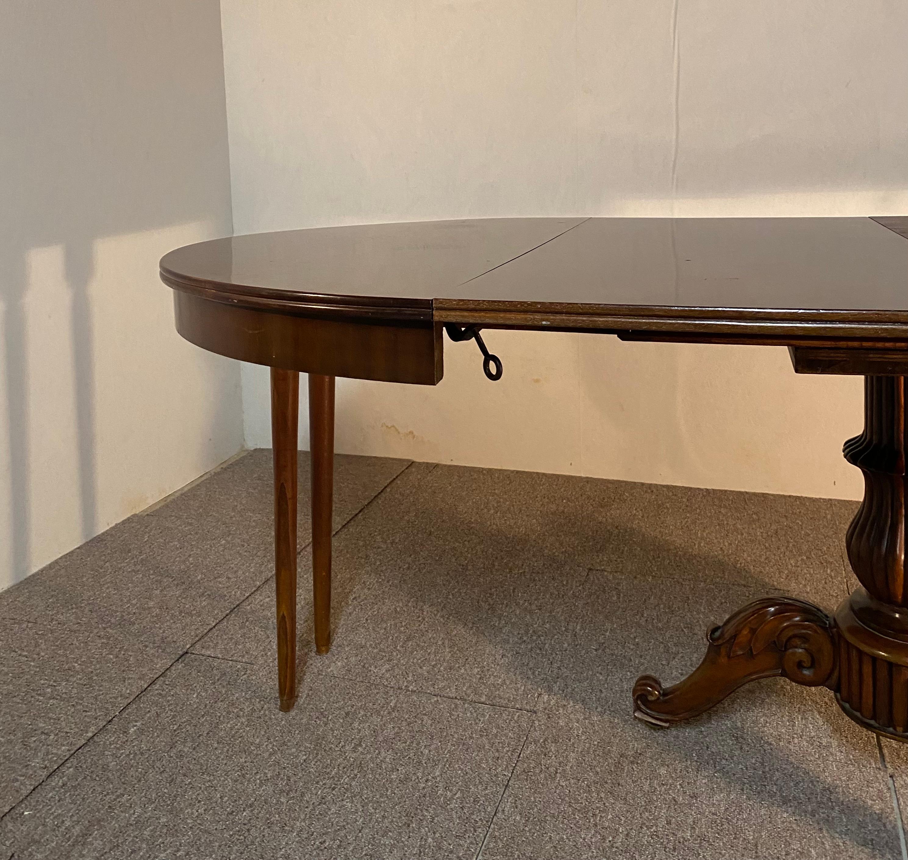 Gueridon-Tisch, Mahagoni, Französisch, 19. Jahrhundert im Angebot 13