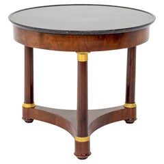 Gueridon with Grey Stone Top, France, circa 1830
