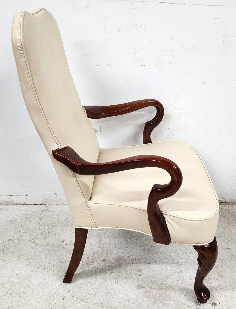 20th Century Guerin Leather Armchair by Leathercraft For Sale