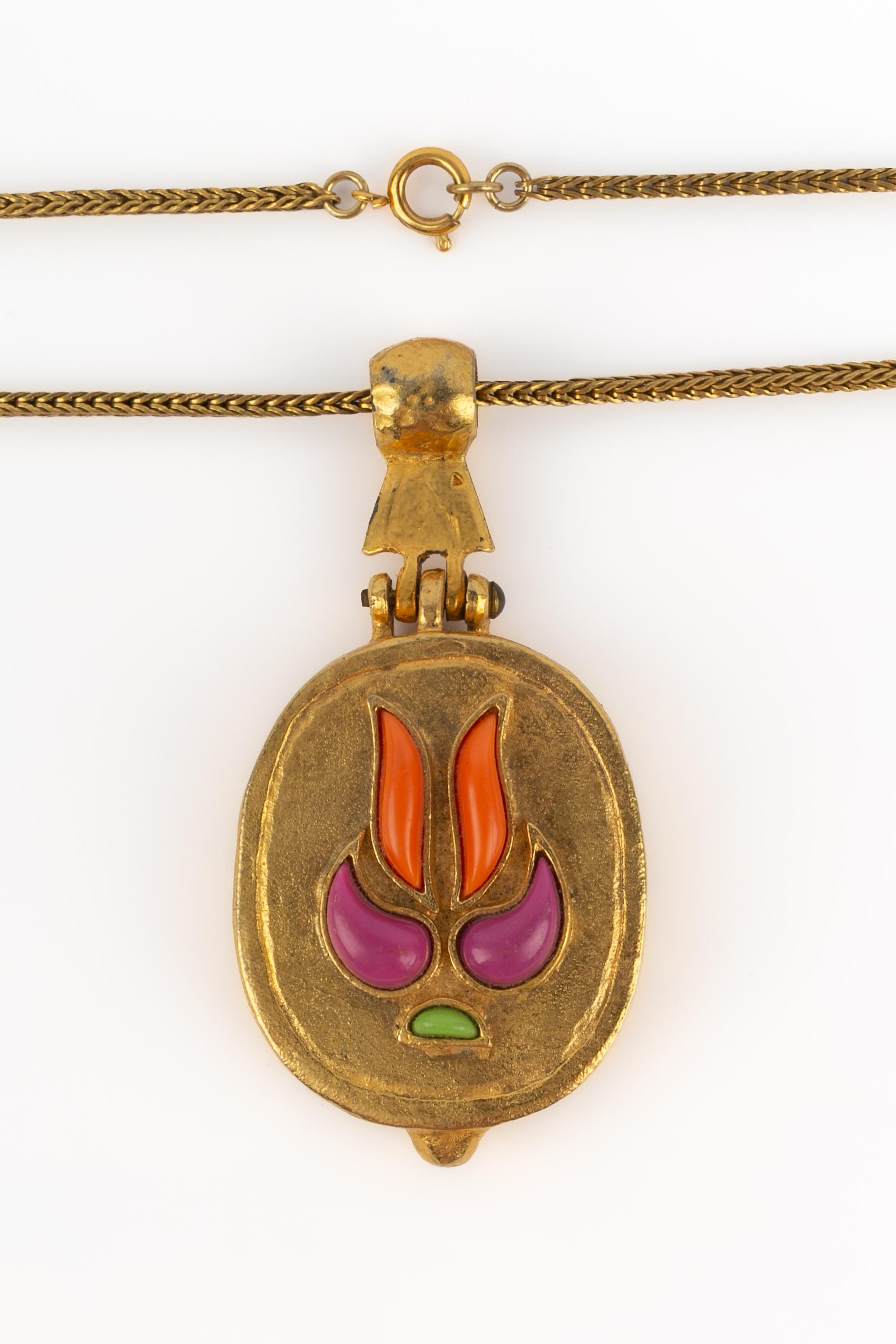 Women's or Men's Guerlain by Goossens necklace For Sale