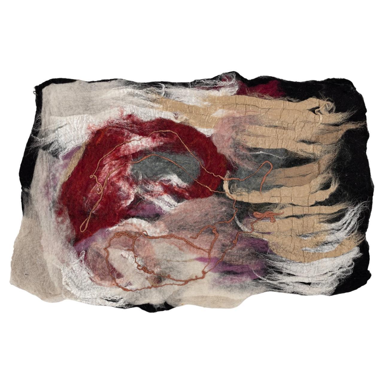 Guernica De La Ecologia, Estudio En Color 1 Tapestry by Claudy Jongstra For Sale