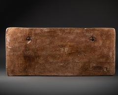 « Guernica » : grande sculpture en plâtre patiné en bas-relief - 1967