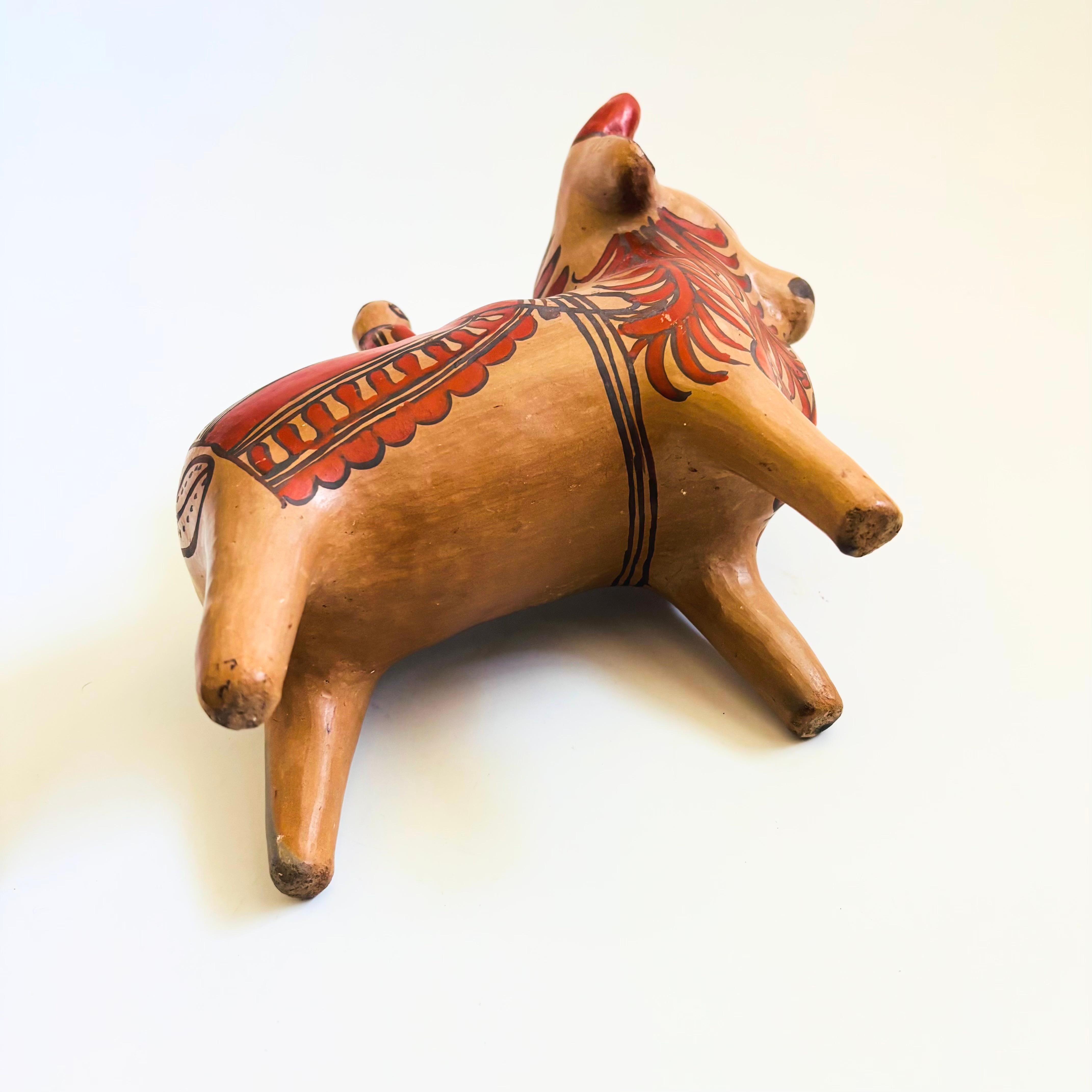 Banca del toro di ceramica Guerrero in vendita 2