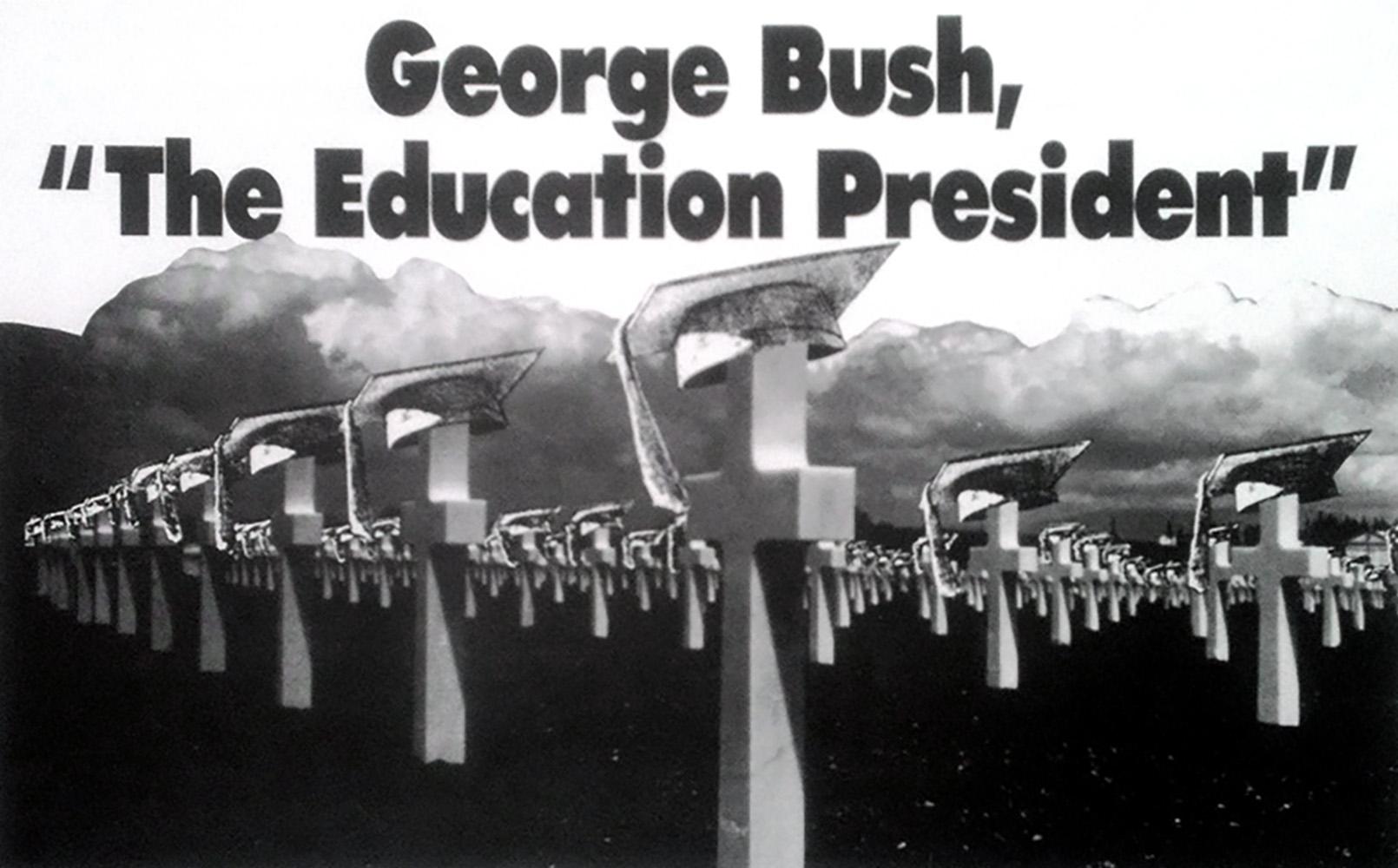 Guerrilla Girls Geroge Bush 1991 (Guerrilla Girls poster) For Sale 1