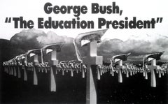 Guerrilla Girls Geroge Bush 1991 (Guerrilla Girls poster)