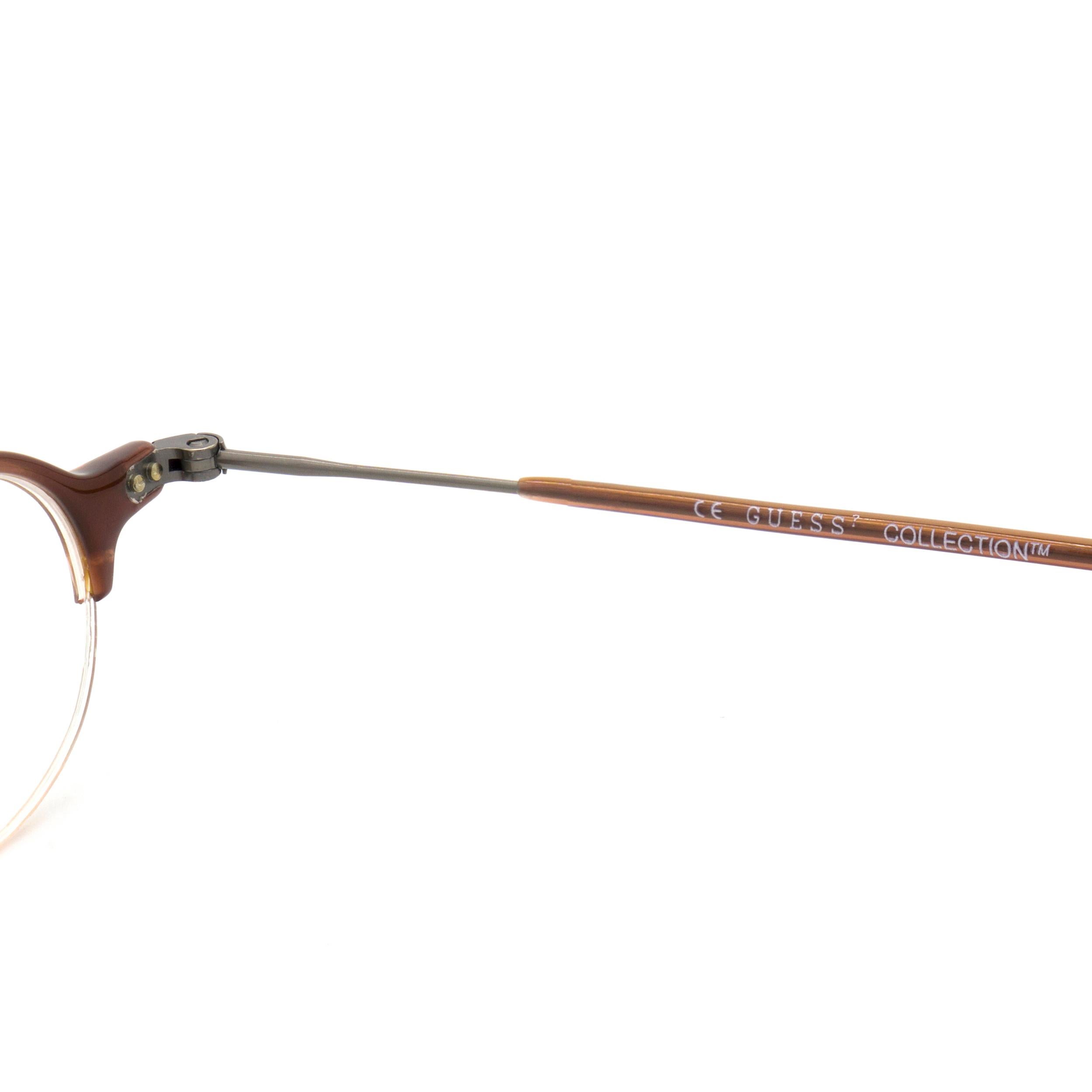 Beige Guess vintage victorian eyeglasses frame