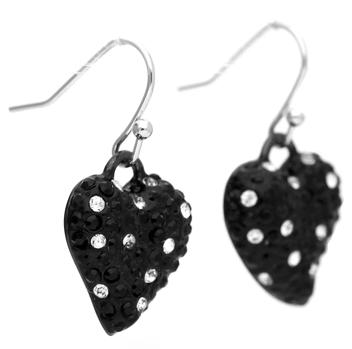 Guess Women Earrings drop earrings metal black im Angebot