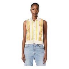 Guest in Residence Gilet en tricot rayé Taille S