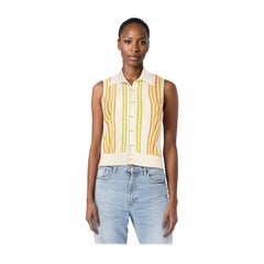 Guest in Residence Gilet en tricot rayé Taille S