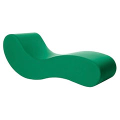 Gufram Alvar Green Sculptural Chaise Longue by Giuseppe Raimondi 1966, Italy