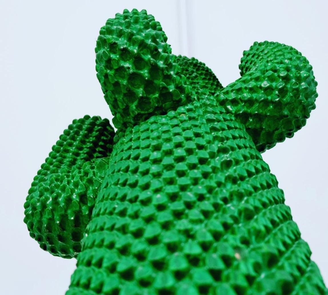 Auf Lager Gufram Another Green Cactus Garderobenständer-Skulptur von Drocco/Mello im Zustand „Neu“ im Angebot in Beverly Hills, CA