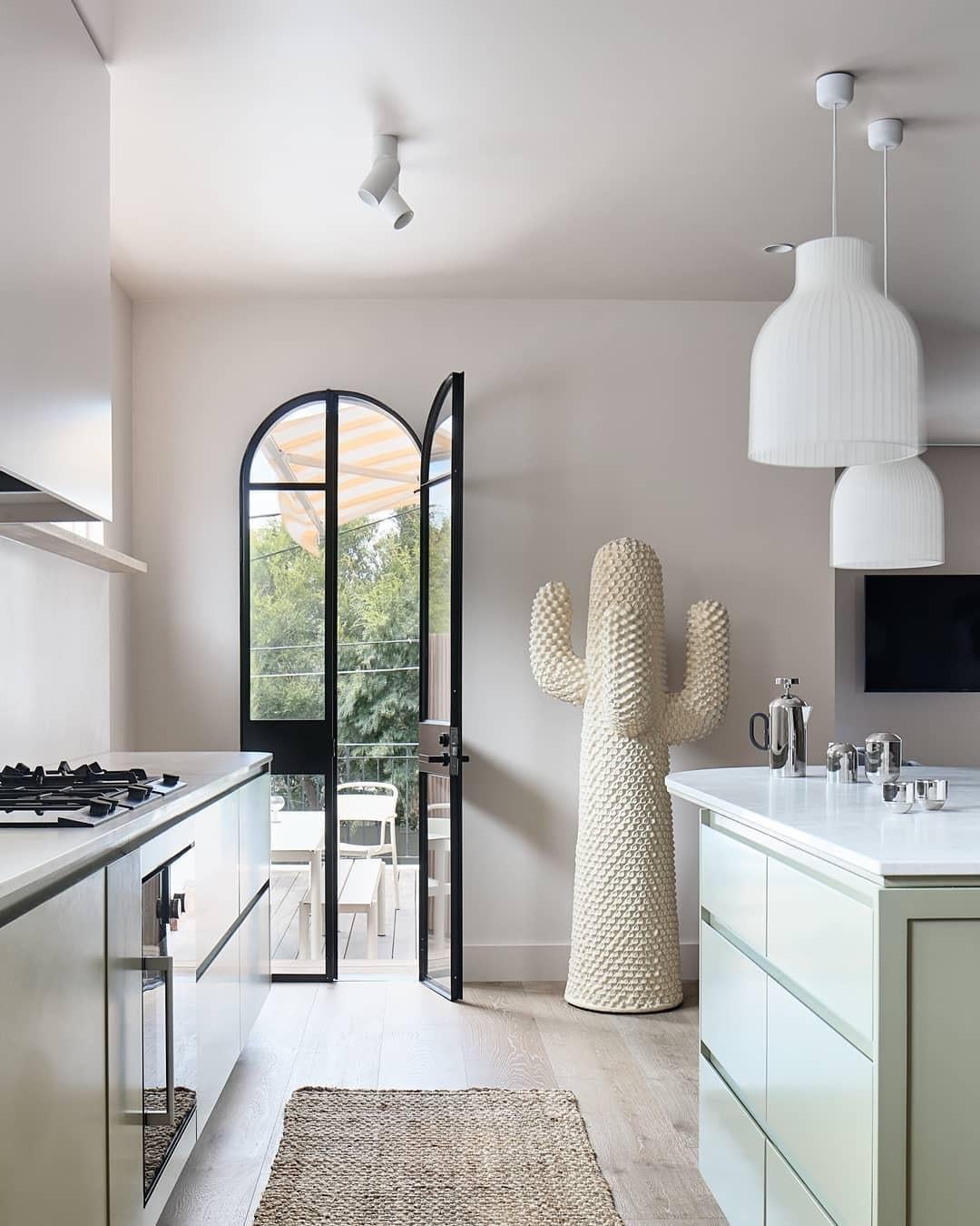 Contemporary In stock Gufram Another White Cactus Coatracks Sculpture by Drocco/Mello For Sale