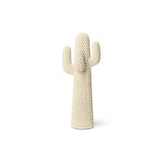 GUFRAM Another White Cactus Sculptural Coatrack by Drocco & Mello