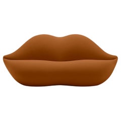 Gufram, Bocca Lip-Shaped Sofa, Apricot, by Studio 65