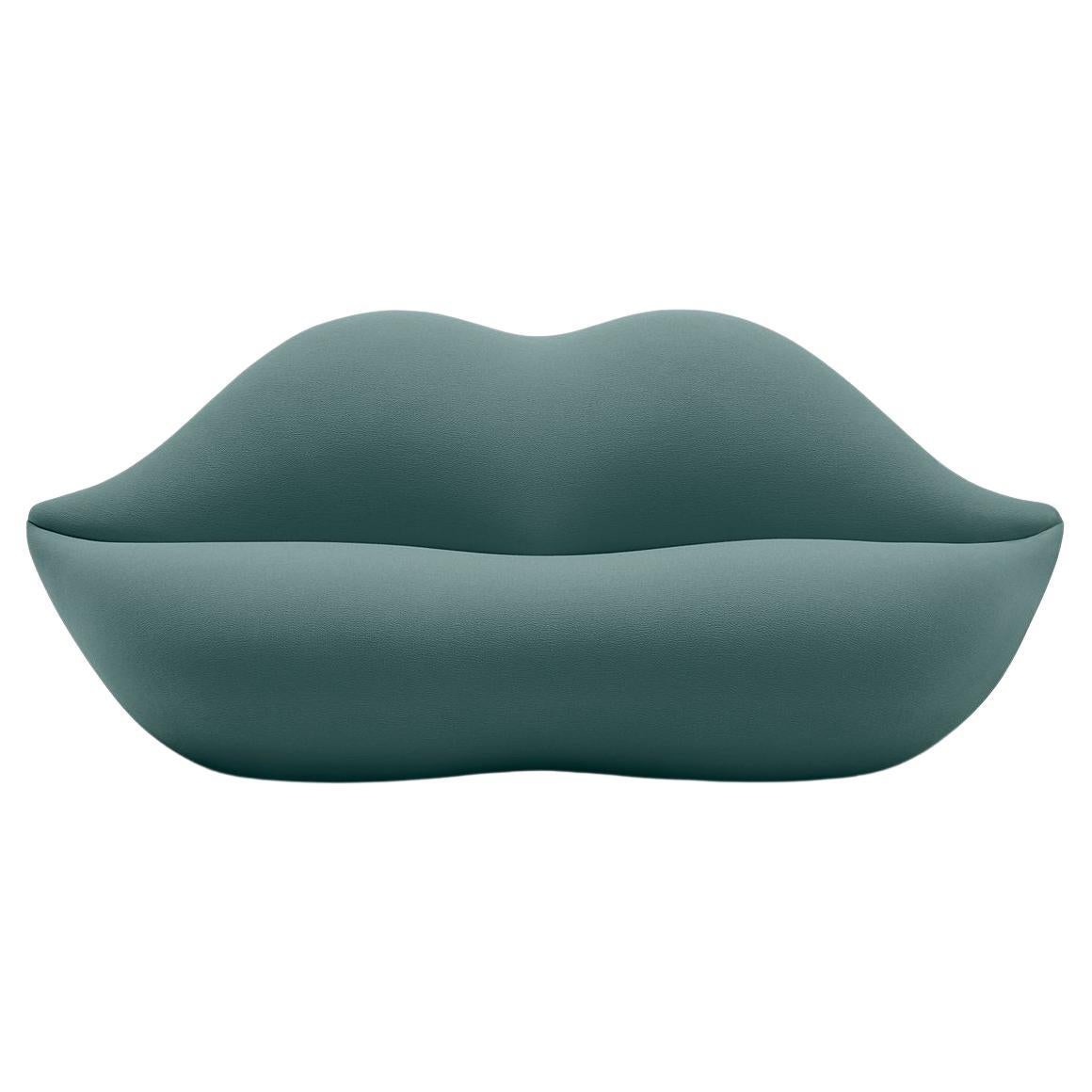 Gufram, Bocca Lip-Shaped Sofa, Artic, by Studio 65 For Sale