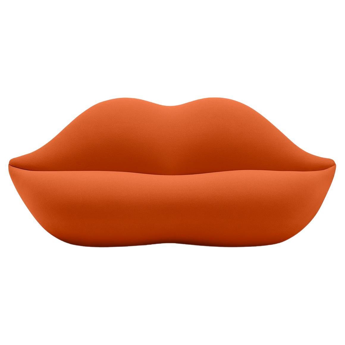 Gufram, Bocca Lip-Shaped Sofa, Pumpkin, by Studio 65
