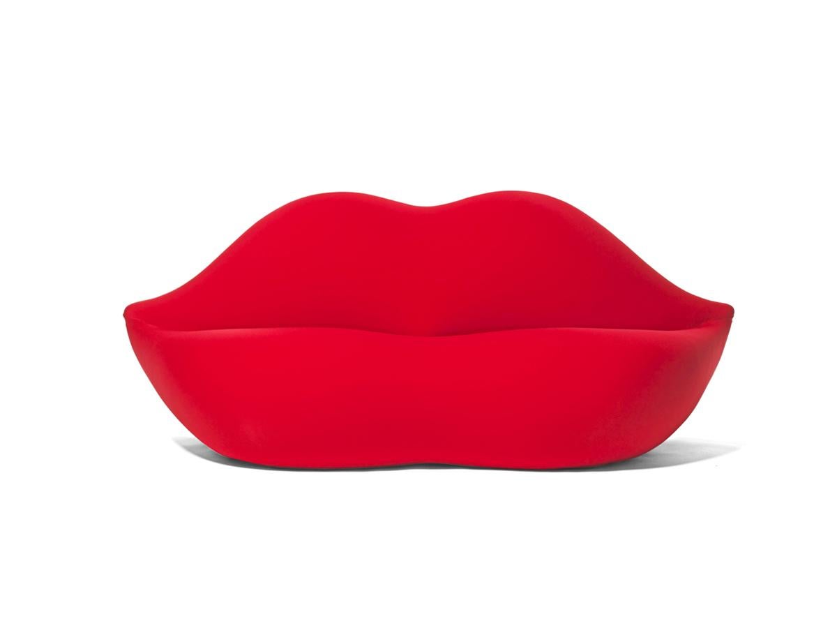 Italian Limited Edition Gufram Bocca Sofa  by Studio 65 For Sale