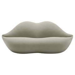 Gufram, 'Bocca Unlimited' Lip-Shaped Sofa, 810-Cream, by Studio 65