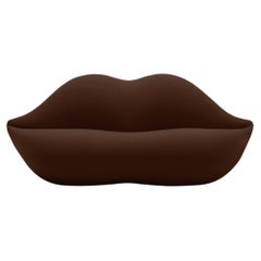Gufram Bocca Unlimited Sculptural Sofa by Studio 65 Timeless Design - Chocolate