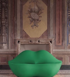 Gufram Bocca Unlimited Sculptural Sofa by Studio 65 Timeless Design - Forest 355