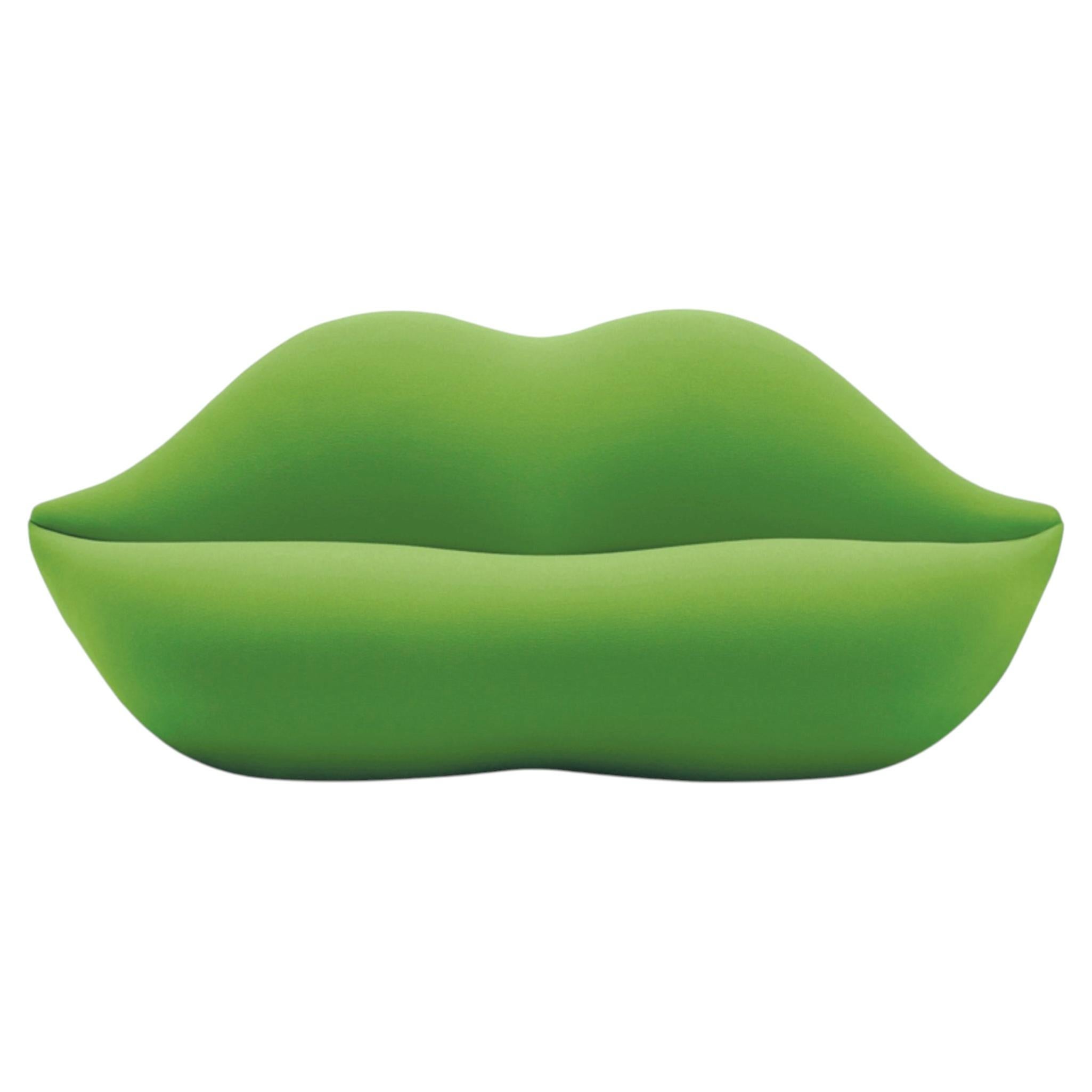 Gufram Bocca Unlimited Sculptural Sofa by Studio 65 Timeless Design - Grass 602 For Sale