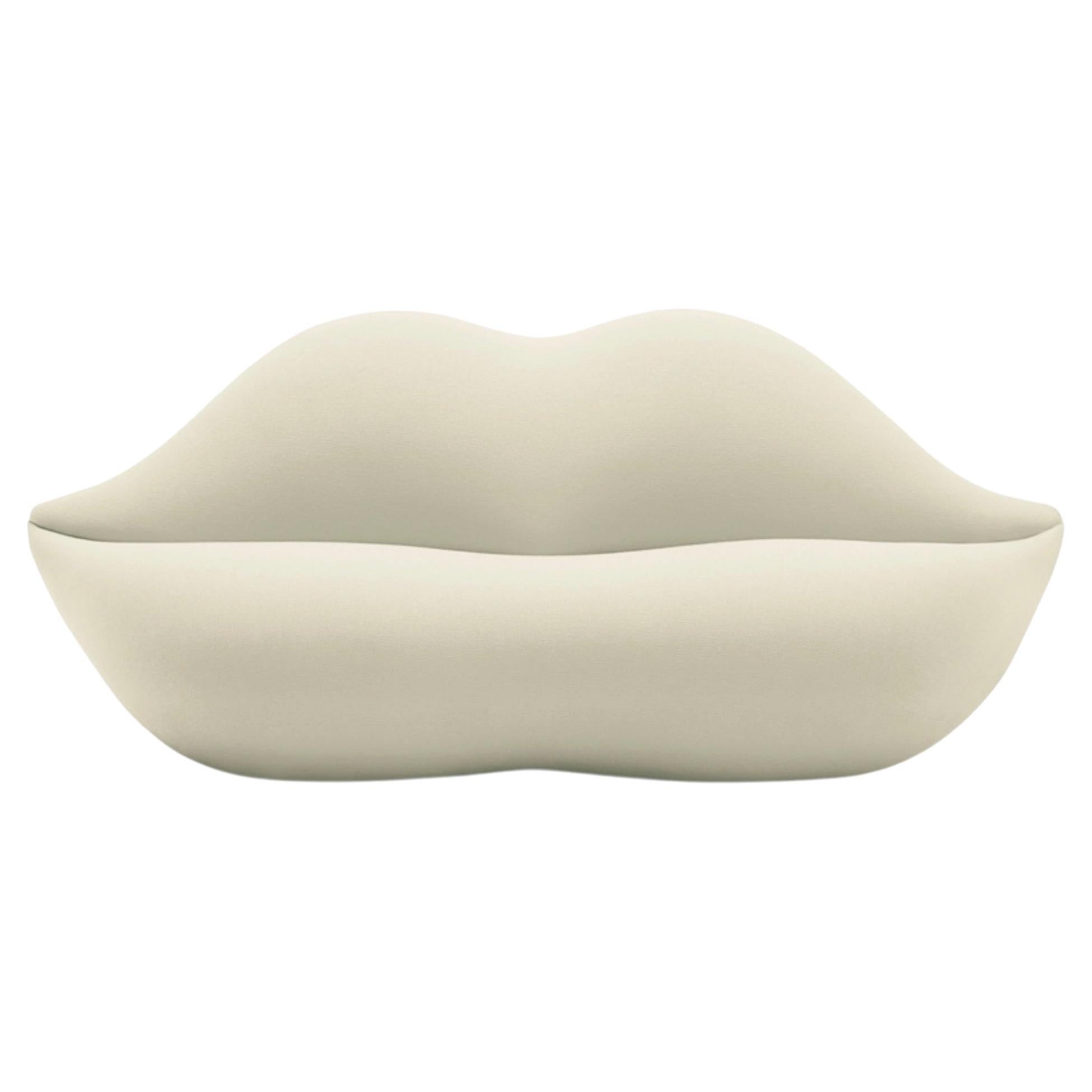 Gufram Bocca Unlimited Sculptural Sofa by Studio 65 Timeless Design - Ivory 335