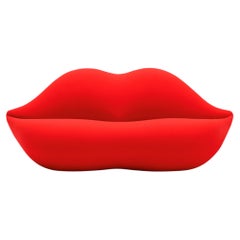 Gufram Bocca Unlimited Sculptural Sofa by Studio 65 - Timeless Design - Red
