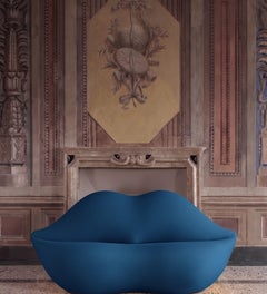 Gufram Bocca Unlimited Sculptural Sofa by Studio 65 Timeless Design - Sapphire