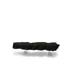 Gufram Broken Bench Almost Black by Snarkitecture