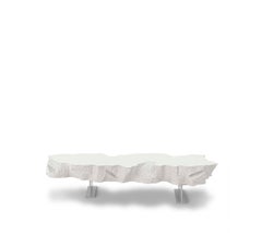 Gufram Broken Bench Almost White by Snarkitecture