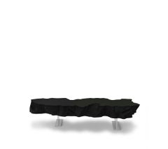 Banco Gufram Broken Negro de Snarkitecture, edición limitada de 77 unidades