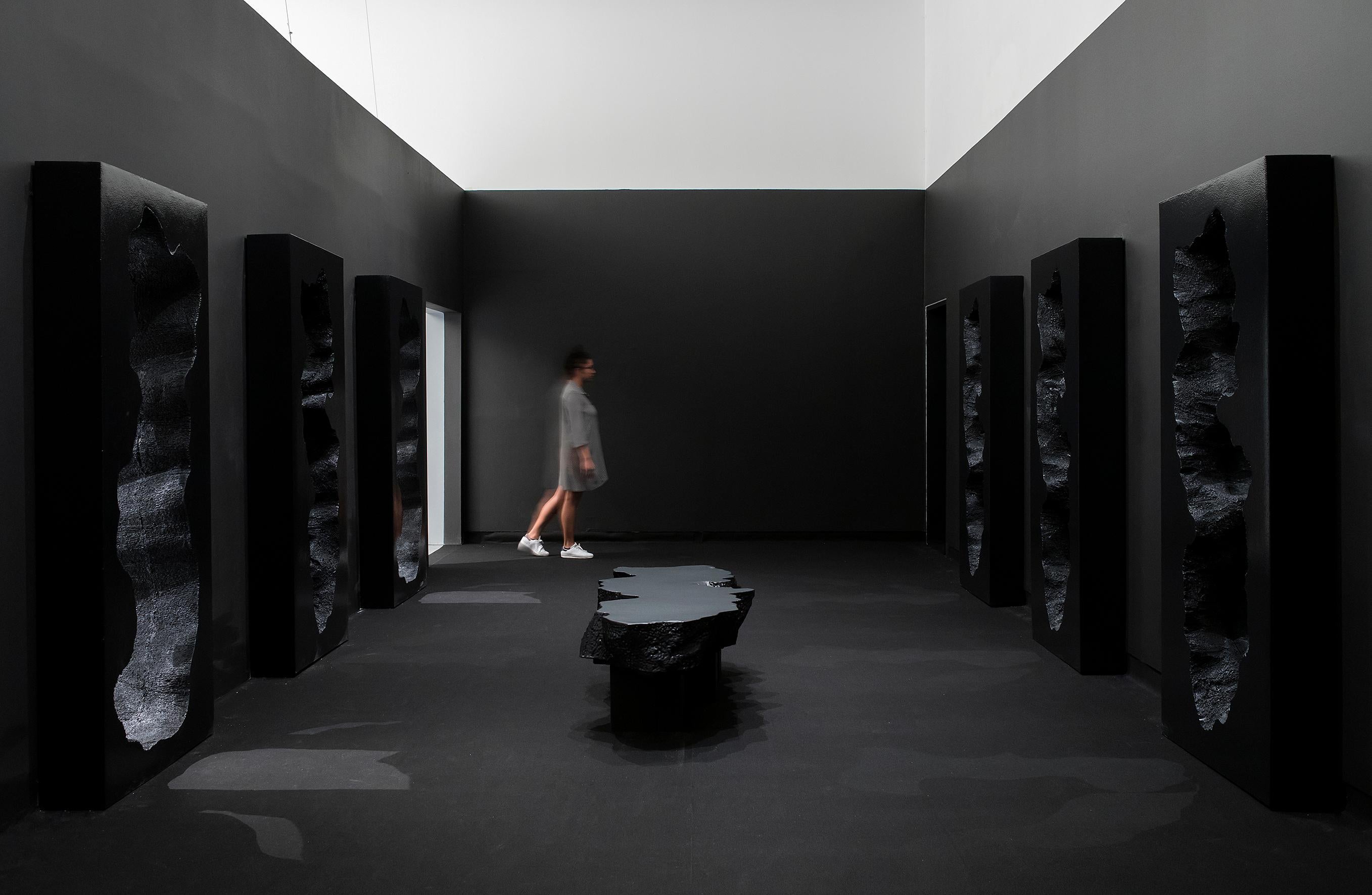Gufram Broken Bench Black di Snarkitecture, edizione limitata a 77 esemplari In condizioni Nuovo in vendita a Beverly Hills, CA