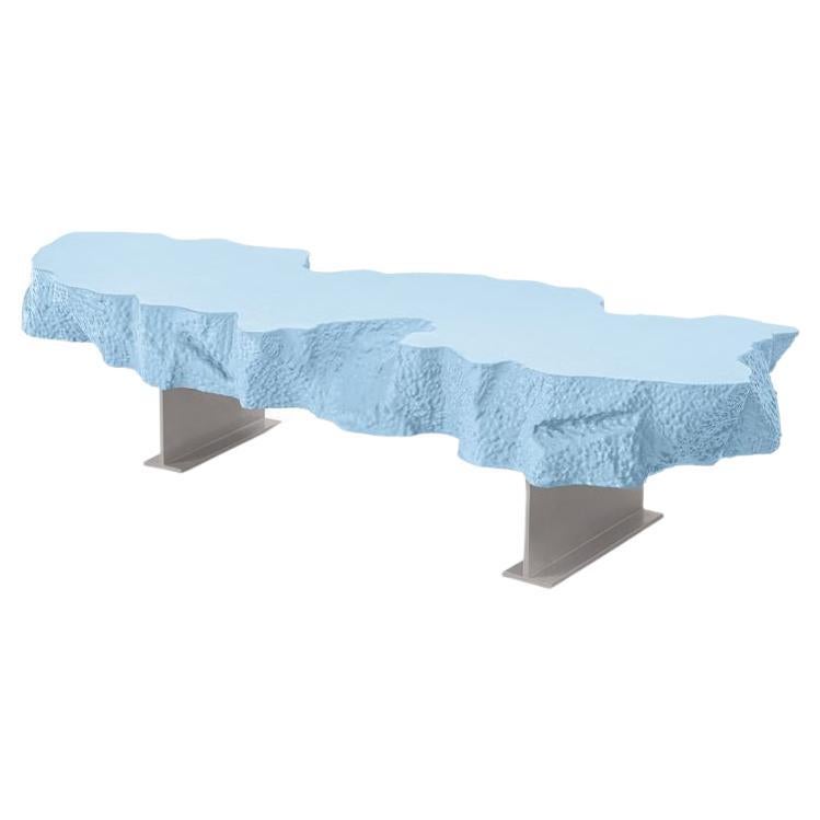 Gufram Broken Bench by Snarkitecture, Blue For Sale