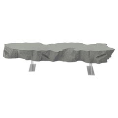Gufram Broken Bench by Snarkitecture, Sculptural Italian Irregular Design Bench