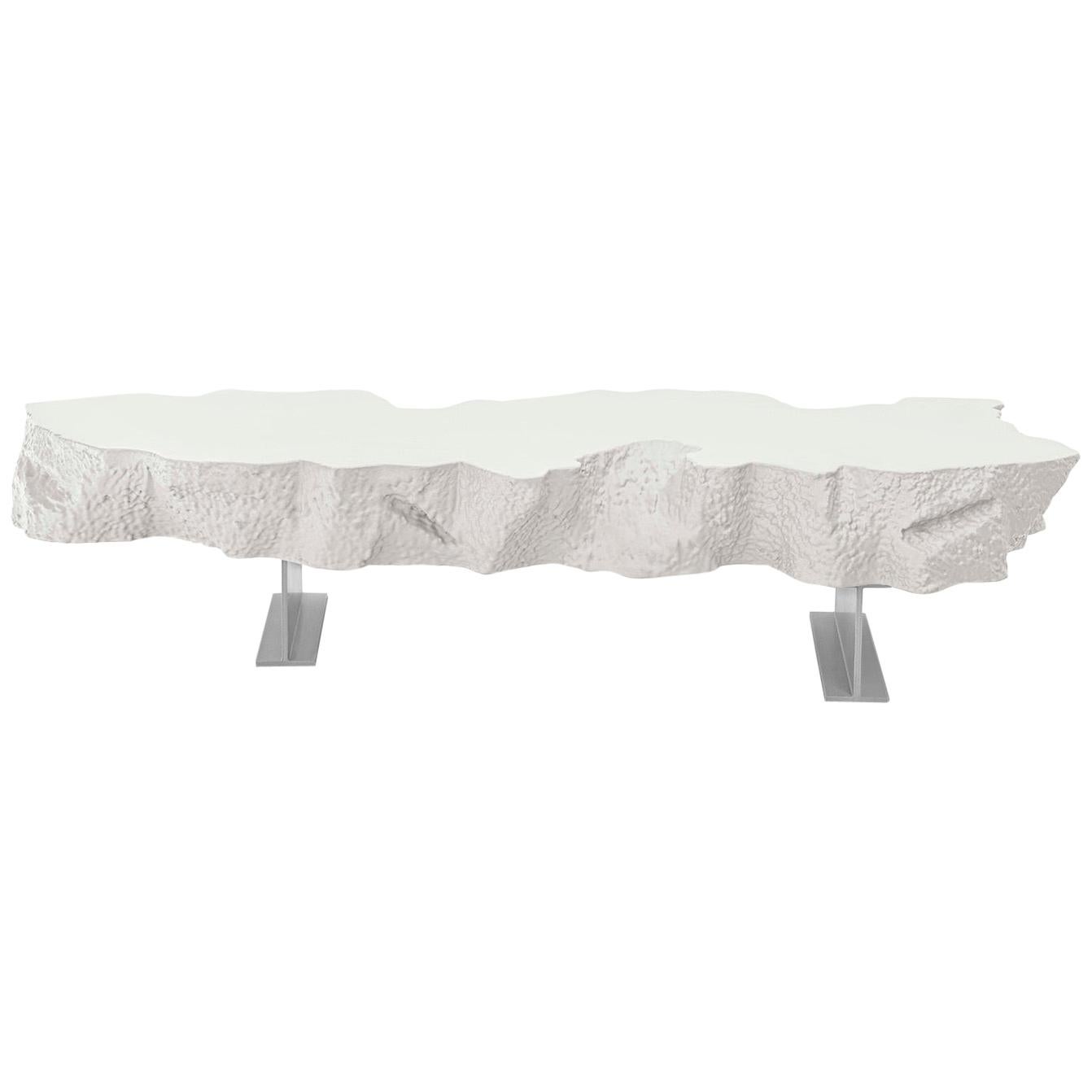 Gufram Broken Bench White by Snarkitecture, Limited Edition of 77 For Sale