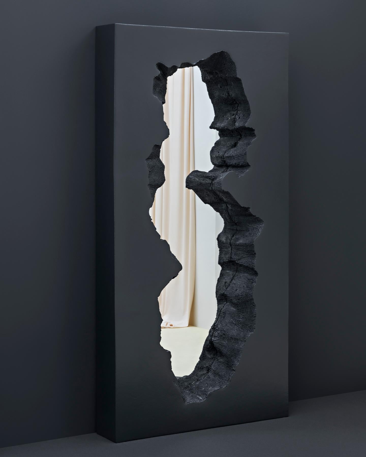 Modern Gufram Broken Mirror Almost Black by Snarkitecture For Sale