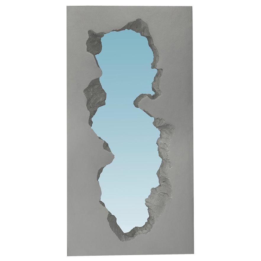 Miroir Broken de Gufram par Snarkitecture, gris en vente