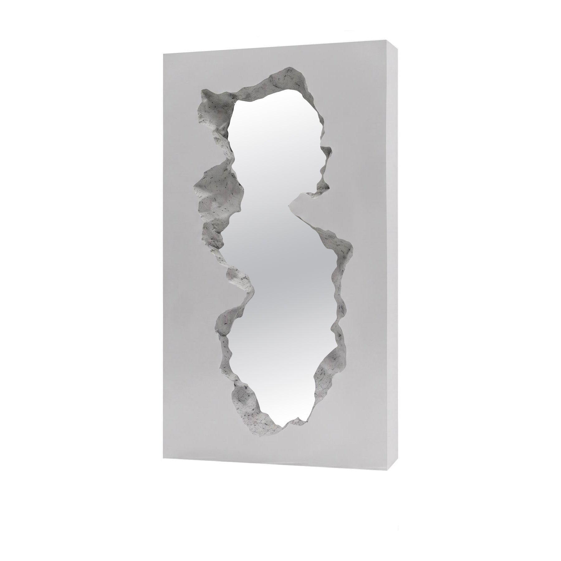 Gufram Broken Mirror by Snarkitecture, Sculptural Luxury Italian Wall Mirror For Sale