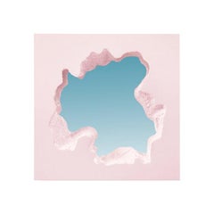 Gufram Broken Square Mirror Pink Edition by Snarkitecture, Limited Edition of 33