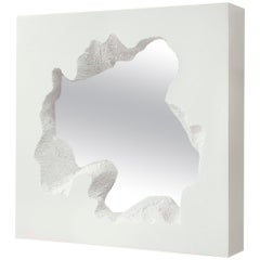 Gufram Broken Square Mirror White by Snarkitecture:: Edition limitée à 77 exemplaires