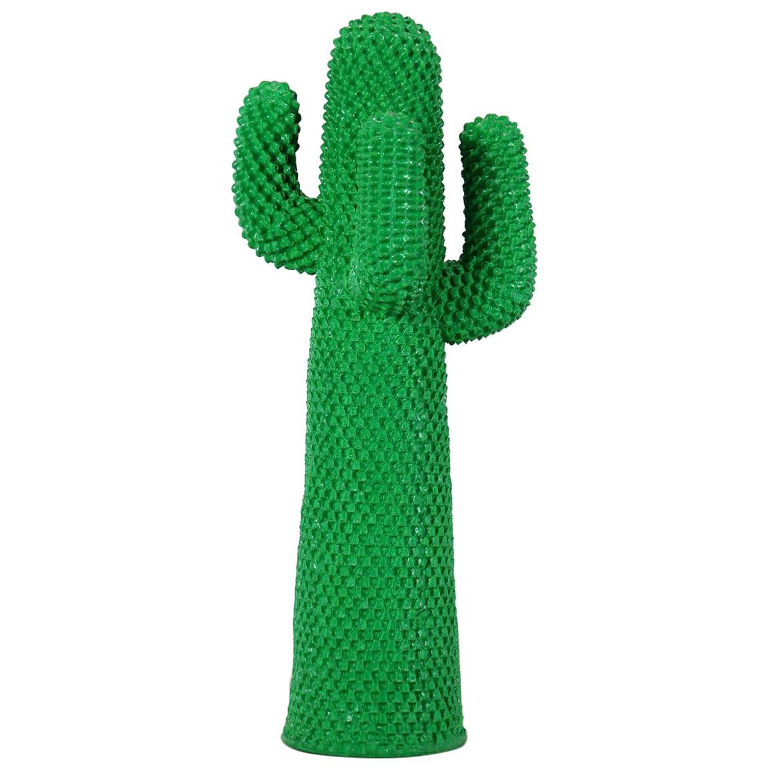 Gufram Cactus:: 1972 von Guido Drocco und Franco Mello 640/2000 Original Grün