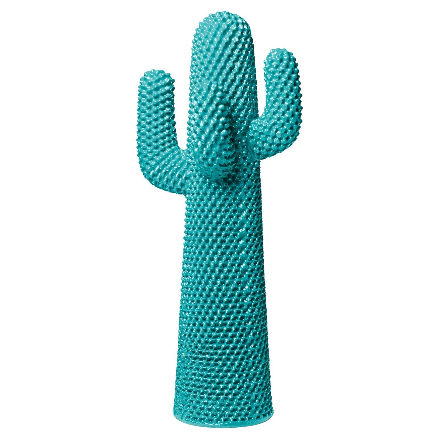 GUFRAM Cactus Gammablue Sculptural Coatrack by Drocco & Mello