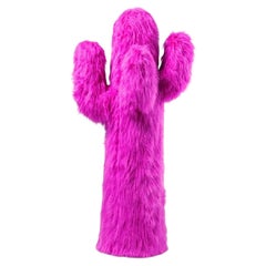 Gufram CACTUS Pink Fur Cover by A$AP Rocky x HOMMEMADE with CACTUS Coat stand