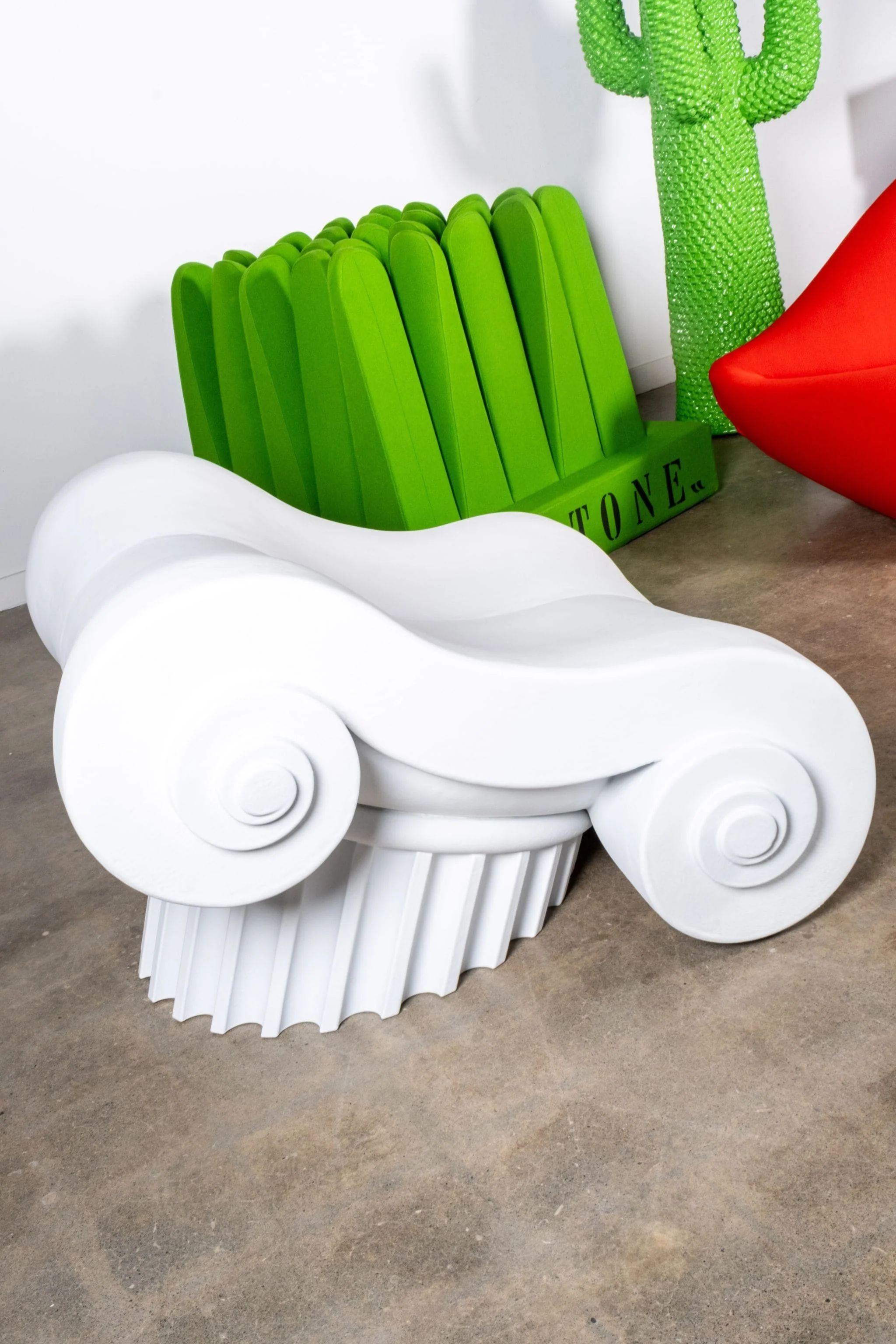 Post-Modern Gufram Capitello Chair by Studio 65 For Sale